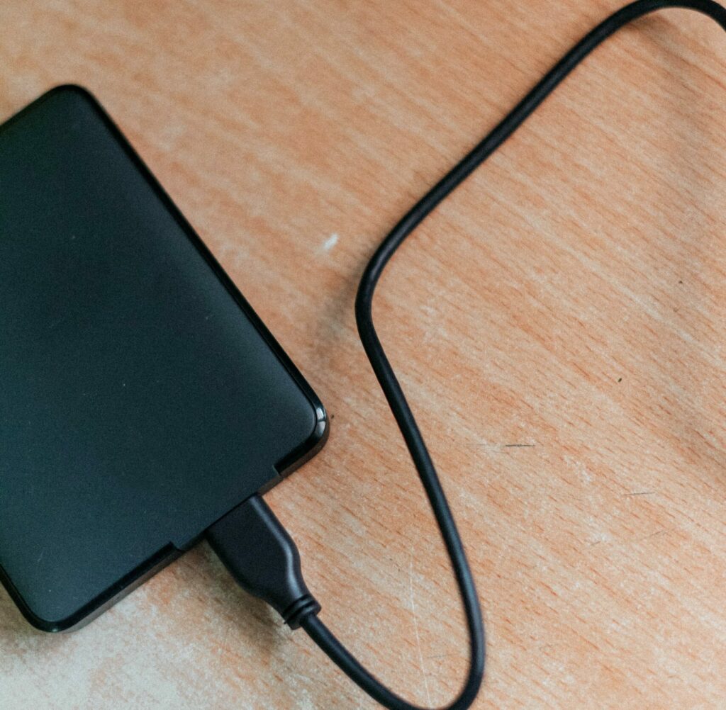 Photo of an external harddrive
