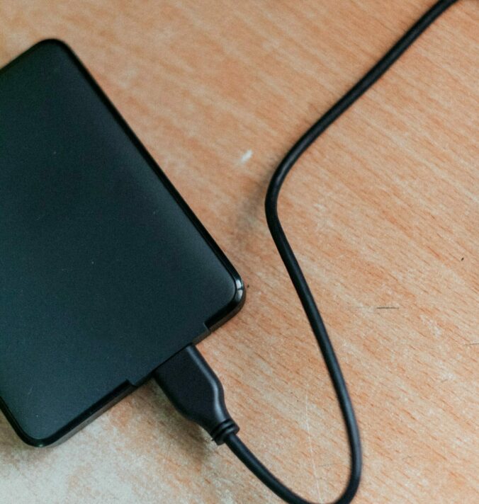 Photo of an external harddrive